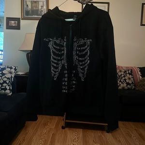 Girls or Women’s zippered, hoodie